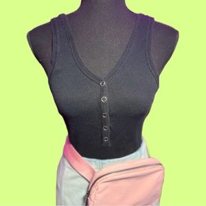 wild fable | Black Bodysuit